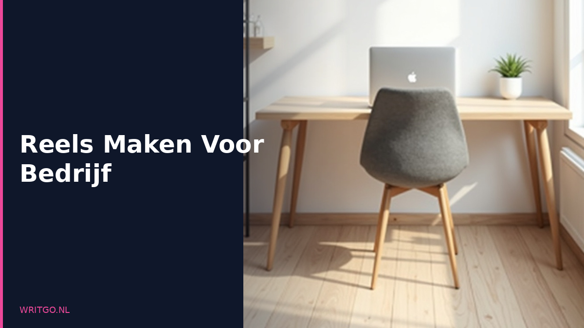 Reels maken voor je bedrijf: meer bereik in 2026